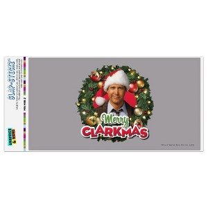 Christmas Vacation Merry Clarkmas Automotive Bumper Sticker - 1 of 4