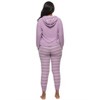 Felina Jolie 2-Piece Hoodie & Jogger Lounge Set -  Waffle Knit Fabric and Relaxed Fit Loungewear - 3 of 3