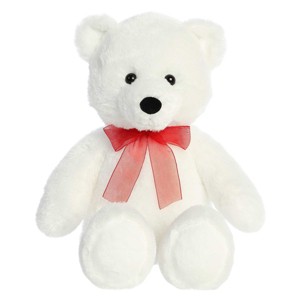 Aurora Large Bear Cuddly Stuffed Animal White 16" - 1 of 4