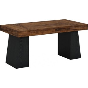 Tribesigns 55 Inches Home Office Executive Desk with Double Trapezoid Base - 1 of 4