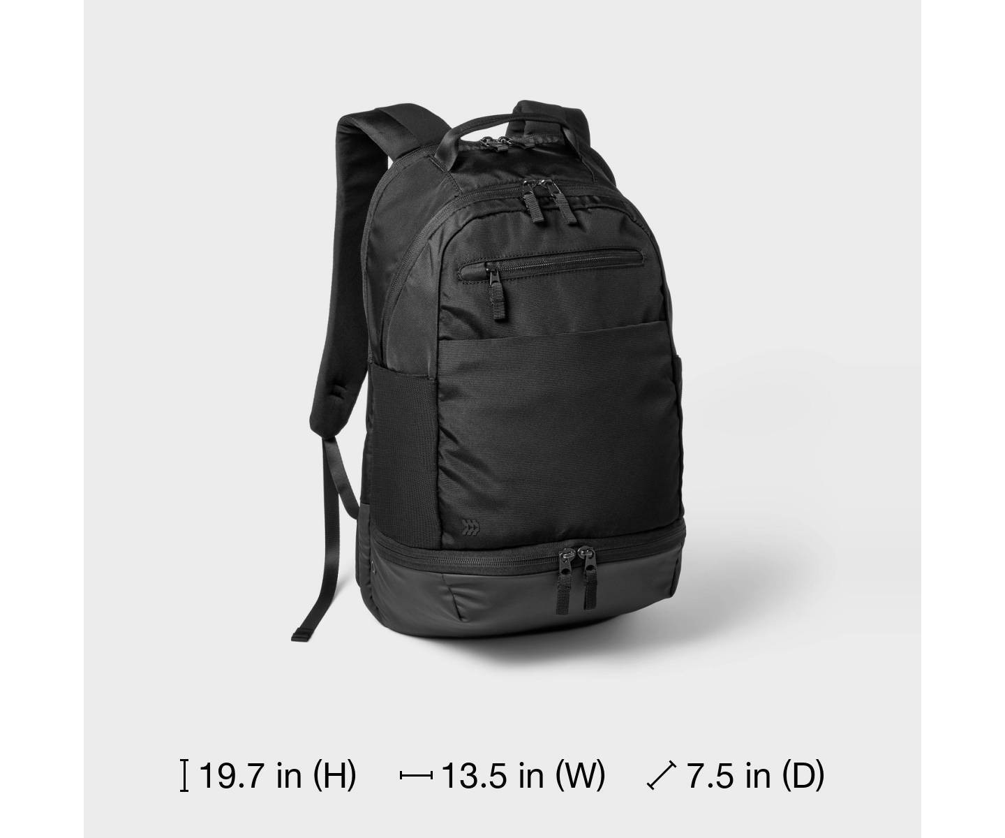 Рюкзак All In Motion Sport 19.7" Pocket, цвет: Чёрный — фото 5