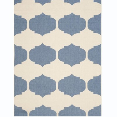 beige/blue