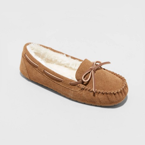 Cheap womens moccasin on sale slippers