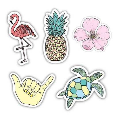 Strawberry Aesthetic Sticker 5 Pack – Big Moods