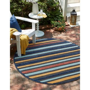 Unique Loom    Belize Outdoor Altun Area Rug - 1 of 4