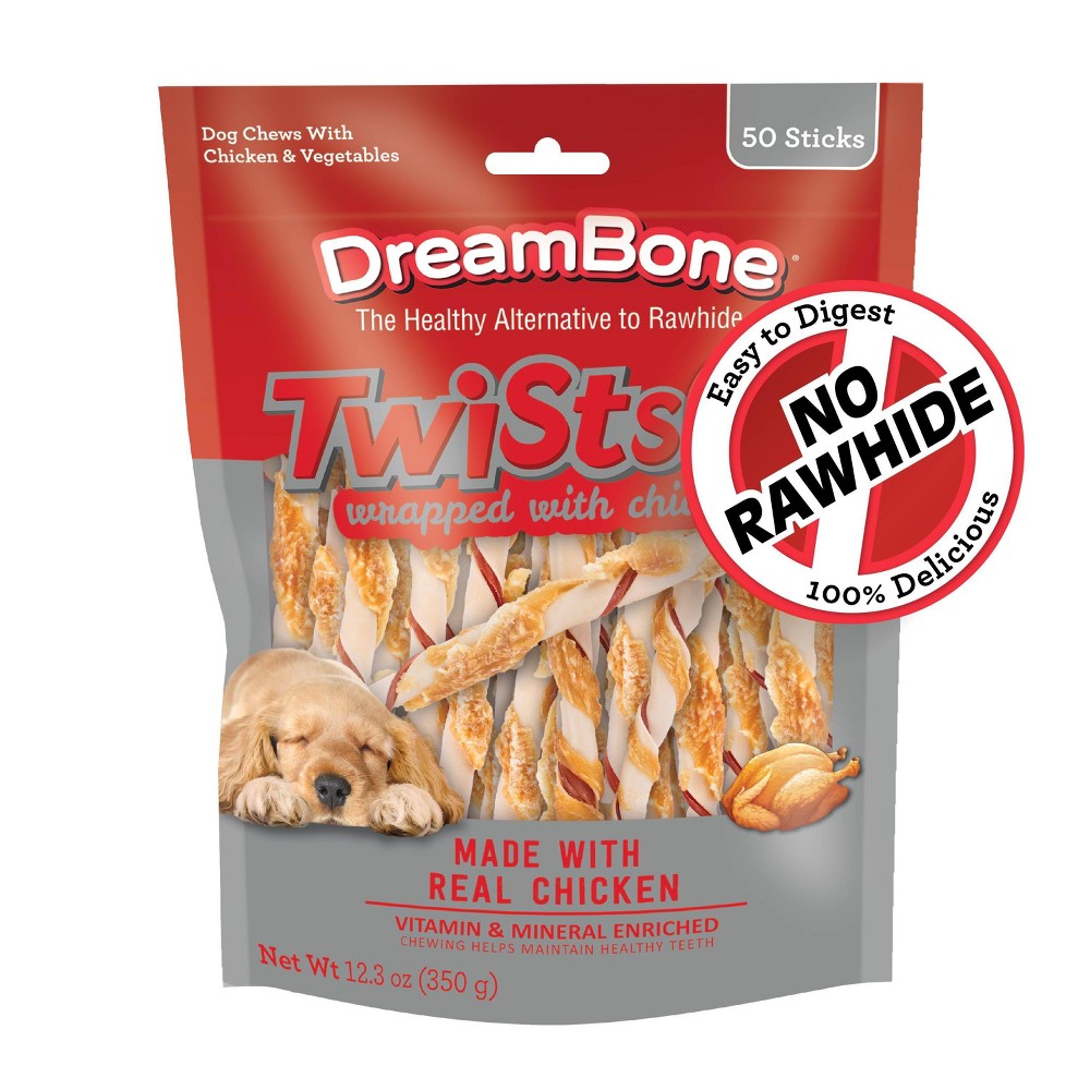 DreamBone Chicken and Vegetable Twist Sticks Dog Treats 50ct 12.3oz Target in Irvine CA