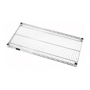 Quantum Storage Systems Wire Shelf, 72"W X 36"D, 600 - 800 Lb. Capacity, Chrome Plated Finish, Nsf - 1 of 1
