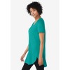 Woman Within Women's Plus Size Easy Maxi Tunic - 4 of 4