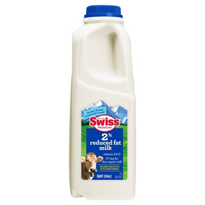 Swiss Premium 2% Reduced-Fat Milk - 1qt