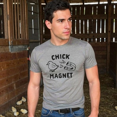 Мужские футболки Crazy Dog T-Shirts, Inc. Mens Funny T Shirts Chick Magnet Sarcastic Graphic Tee for Men - Crazy Dog Men's T Shirt For Holiday Holiday Black XL — фото 4