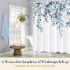 LunaLulinlk Shower Curtain with Hooks – Heavy-Duty Mold/Mildew-Resistant - 2 of 4