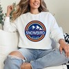 Simply Sage Market Women's  Garment Dyed Graphic Sweatshirt Snowbird Ski Resort - 2 of 4