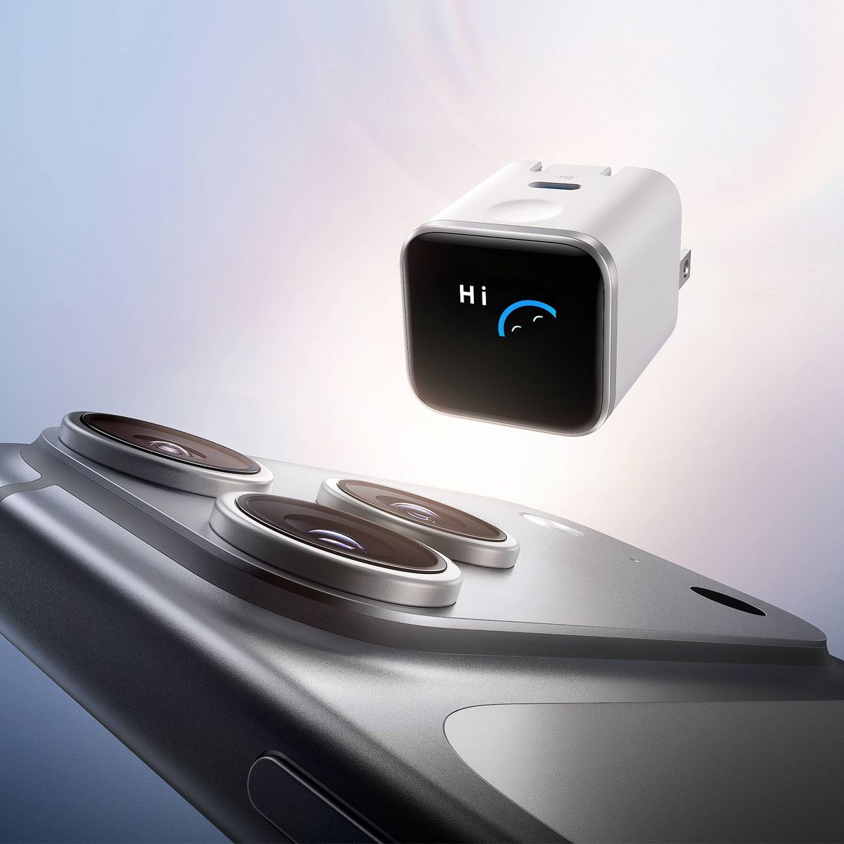 Anker 45W Digital Wall Charger with USB-C to USB-C Cable - 6 ft - White - thumbnail 4