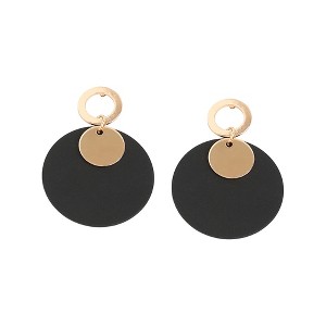 SOHI Women's Block Drop Earrings - 1 of 3