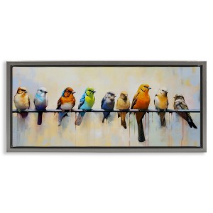Stupell Industries Modern Birds Perched, 25" x 11" - 1 of 4