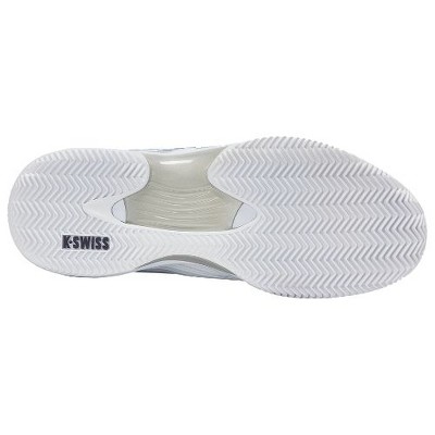 K-Swiss Men's Hypercourt Express 3 Clay Tennis Shoe (White/Peacoat/Silver). (8.5) — фото 6