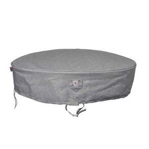 Platinum 3-Layer Outdoor Sun Bed Cover 70" x 98.3" x 17.5" Gray Melange by Shield - 1 of 4