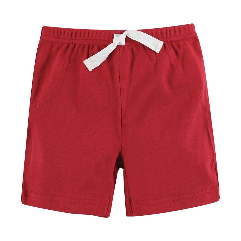 Hudson Baby Boy Shorts Bottoms 4-Pack, Pirate, 4 of 7