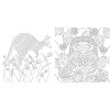 Millie Marotta's Brilliant Beasts - (Millie Marotta Adult Coloring Book) (Paperback) - 2 of 4