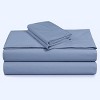 Tribeca Living Twin Tribeca Plaid 300 Thread Count Cotton Extra Deep Pocket Sheet Set - image 2 of 3