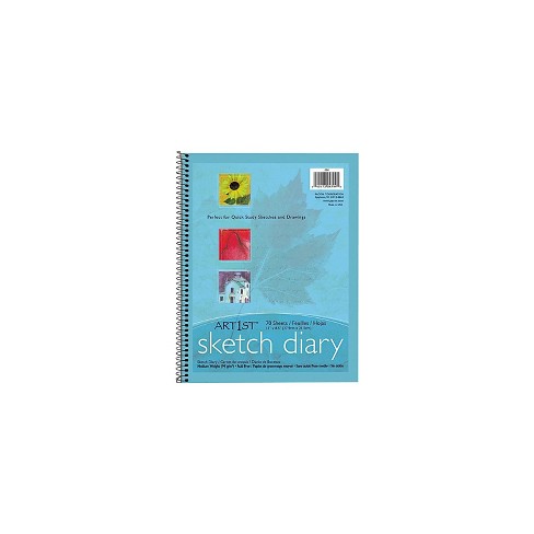 70 Sheets 8.5 x 11 2 Pack Pacon 4794 UCreate Sketch Diary 