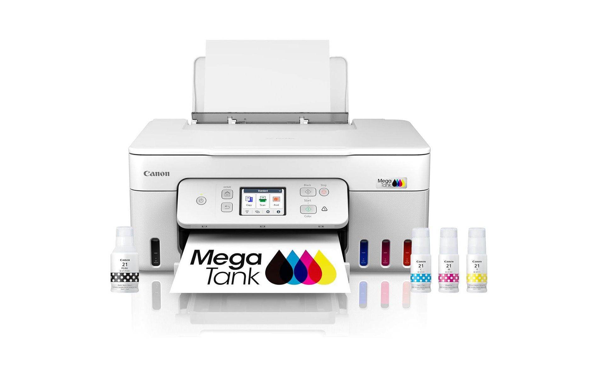 Canon Canon PIXMA G3290 Wireless MegaTank All-In-One Inkjet Printer White