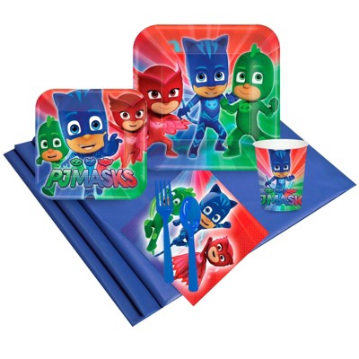 Birthday Express PJ Masks Party Pack - Serves 24 Guests