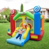 Infans Candy Land Theme Kids Inflatable Bounce Castle w/ 735W Air Blower Indoor Outdoor - 3 of 4