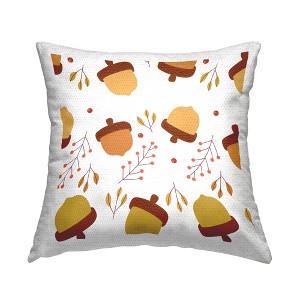 Stupell Industries Mixed Acorn Botanicals Fall Nature Leaves - 1 of 3