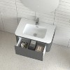 GDFStudio Mohaven Modern Wall-Mounted Bathroom Vanity with Integrated Basin and Soft-Close Drawer - 2 of 4