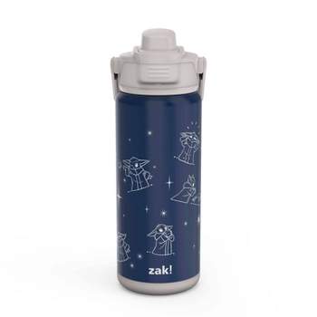 Zak Designs Antimicrobial 20oz Stainless Steel Double Wall Vacuum Beacon Bottle