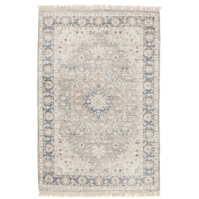 Oriental Weavers Malabar 45302 Beige/ Grey Indoor Area Rug - 5' x 8'