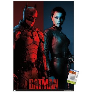 Trends International DC Comics Movie The Batman - The Bat and The Cat Unframed Wall Poster Prints - 1 of 4