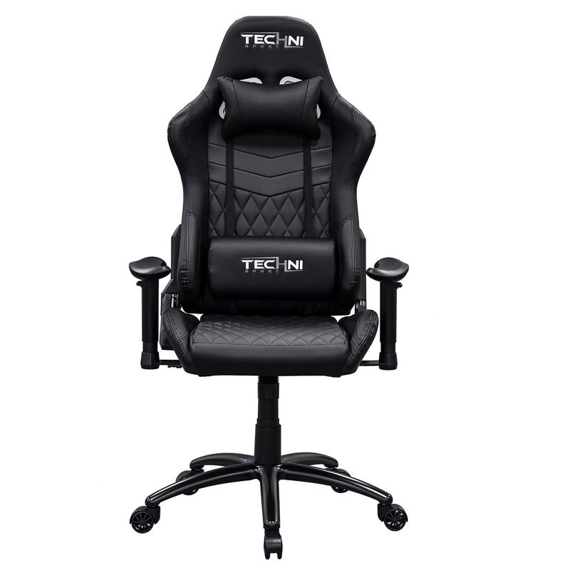 Ts-5100 Ergonomic High Back Racer Style Video Gaming Chair - Black - Techni Sport, 4 of 15