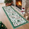 Christmas Rugs for Living Room Ultra-Soft Bedroom Carpet with Non-Slip Backing - 3 of 4