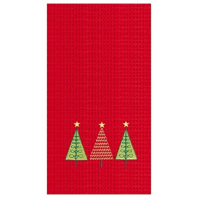 C&f Home 27 X 18 Christmas Holiday Gnome With Presents Gifts Embroidered  & Waffle Weave Cotton Kitchen Dish Towel : Target