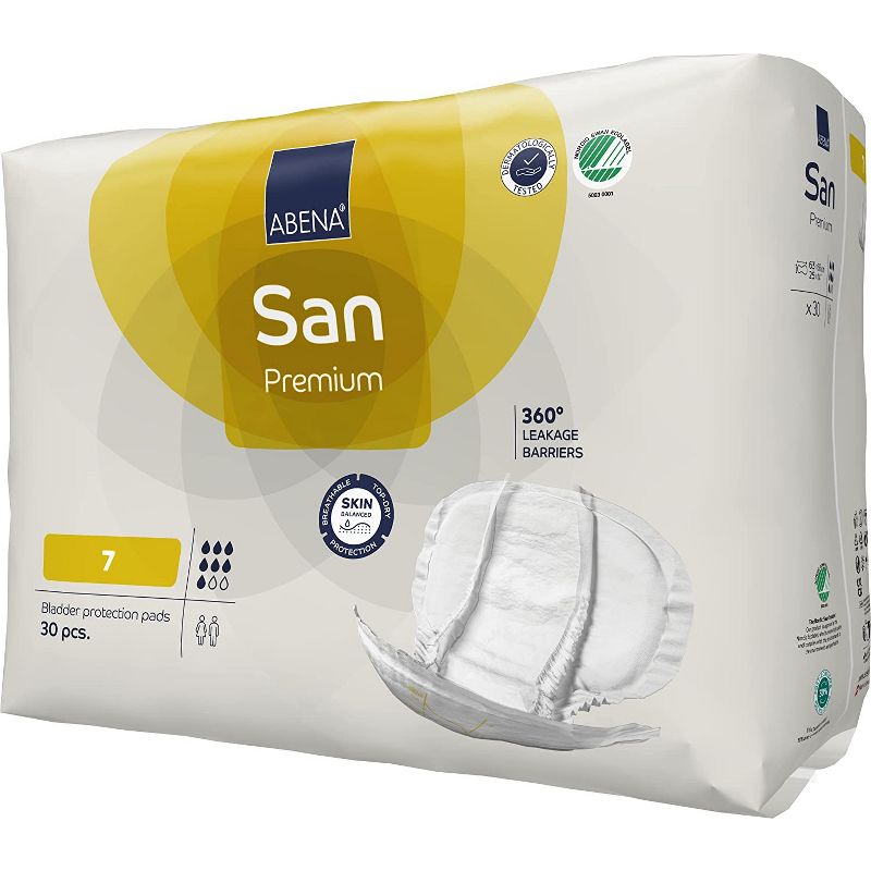 Abena San, Premium Incontinence Pads, Moderate Absorbency (Sizes 4 To 7), 2 of 5