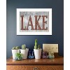 Life is Better at the Lake by Kate Sherrill, Ready to Hang Framed Print, White Frame - 2 of 3