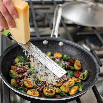 Basalt Black Aluminum 10.6 Inch Sauté Pan with Stainless Steel Lid