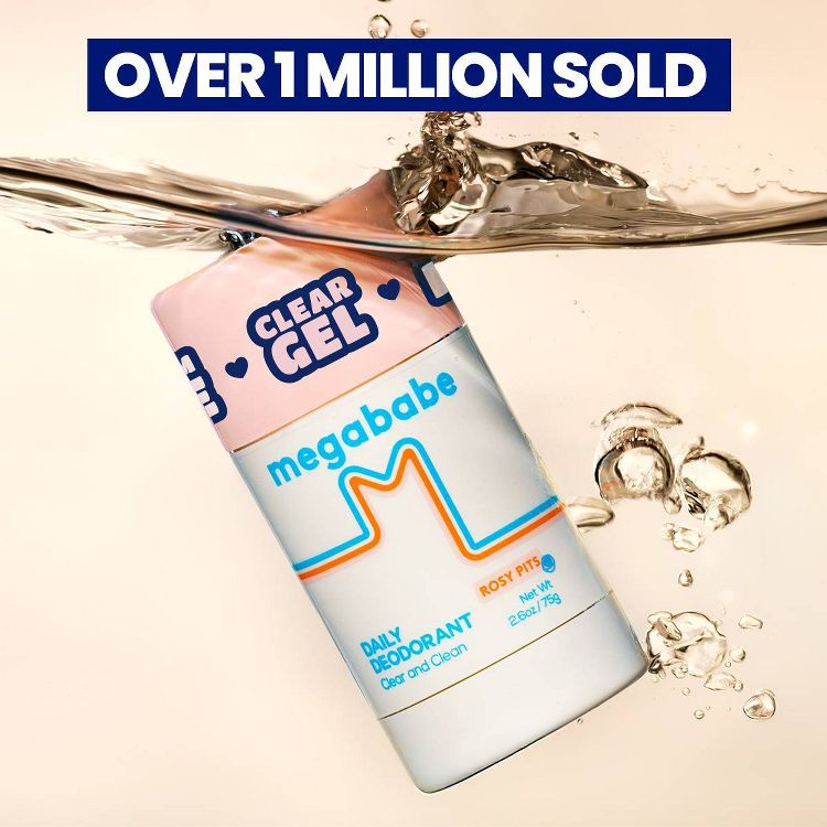 Megababe Rosy Pits Daily Solid Deodorant - 2.6oz, 6 of 8