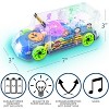 ArtCreativity Light Up School Bus Toy for Toddlers with Colorful Spinning Gears, LED Lights, and Music - 3 of 4
