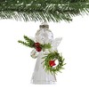 Ganz 3.0 Inch Mistletoe Angel Ornament Kissing Krystals Halo Wings Tree Ornaments - 2 of 3