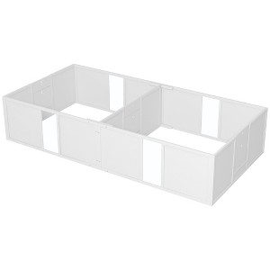 Gulches 19in H x 96in W x 47in D SafeNest Dog Whelping Box White 1 Pack Large Medium Small Dog Livestock Supplies Product type - 1 of 4