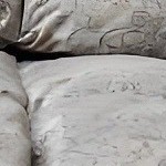 jacobean beige floral