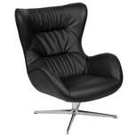 Flash Furniture Home and Office Retro Swivel Wing Accent Chair