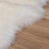 Hauteloom Premium White Soft Sheepskin Rug - 3 of 4