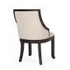 Christopher Knight Home Set of 2 Thurber Birch Wood Upholstered Dining Chairs Beige/Walnut - 3 of 4