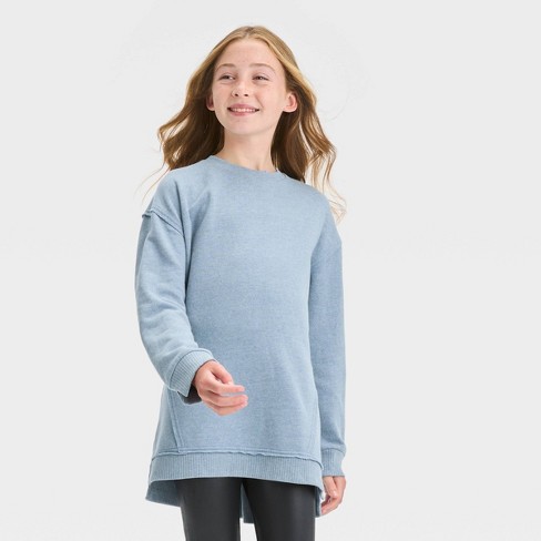 Oversized Sweatshirt - Dark blue - Ladies