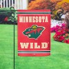 Embossed Suede, Minnesota Wild Double Sided Indoor Outdoor Decor 18" x 12.5" - 4 of 4