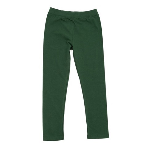 Leveret Girls Legging Uniform Green 14 Year Target